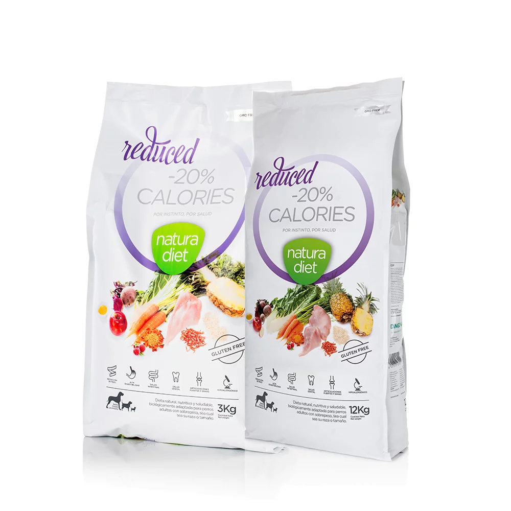 natura diet Reduced -20% calories