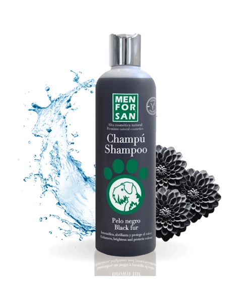 MEN FOR SAN Black fur shampoo
