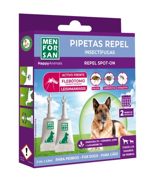Anti-Insect Spot-Ons for dogs 1 x 2