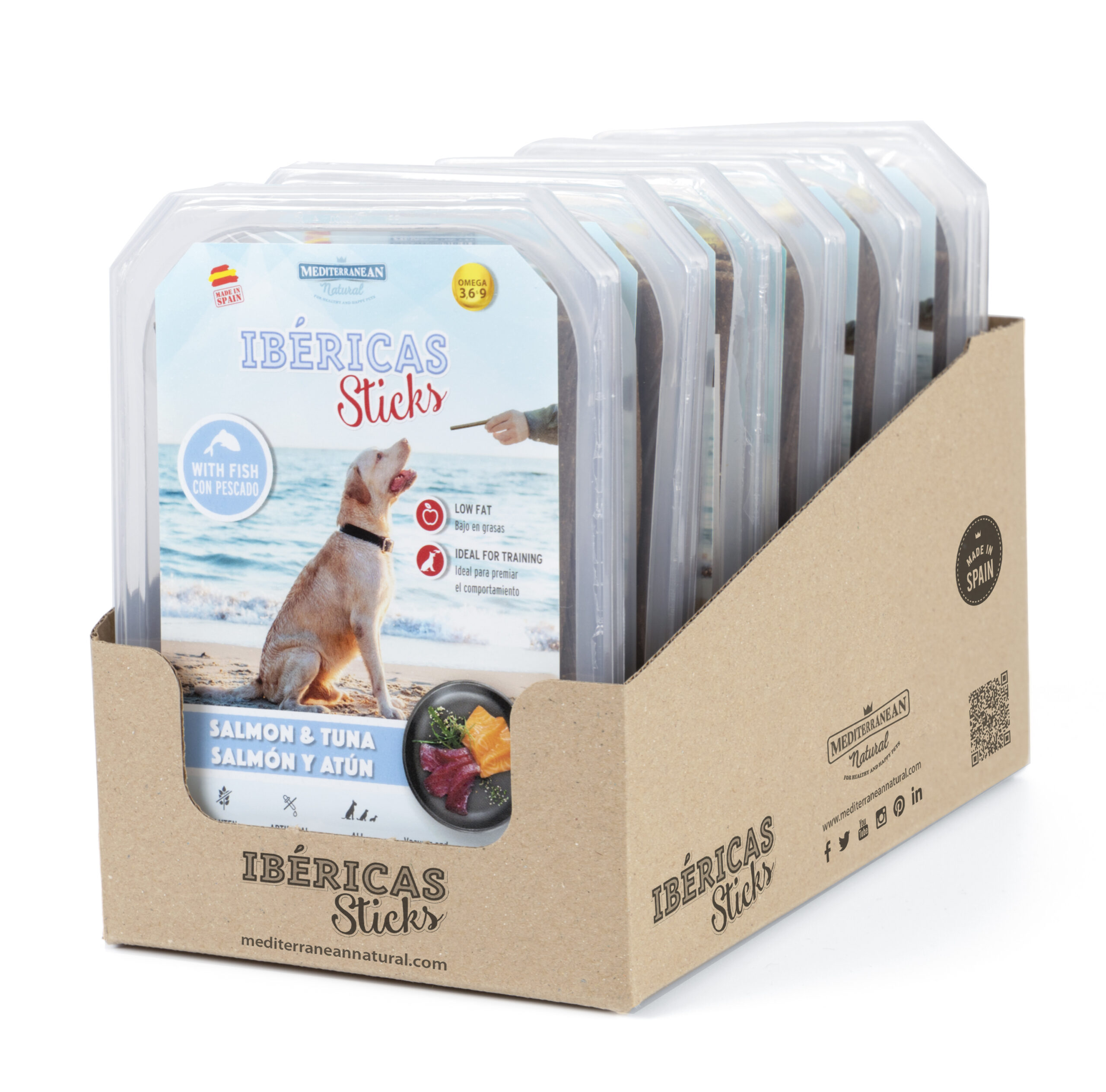 Ibéricas Sticks Salmon & Tuna – Bild 2