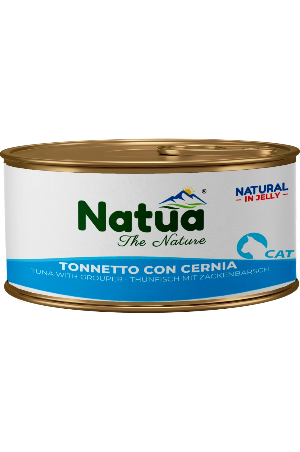Natua jelly cat tuna with grouper 85 g