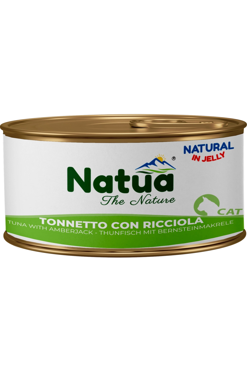 Natua jelly cat tuna with yellow tale 85 g