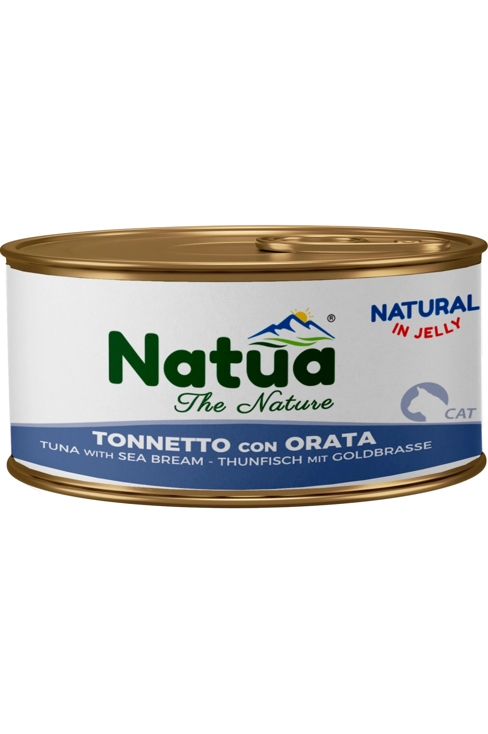 Natua jelly cat tuna with seabream 85 g