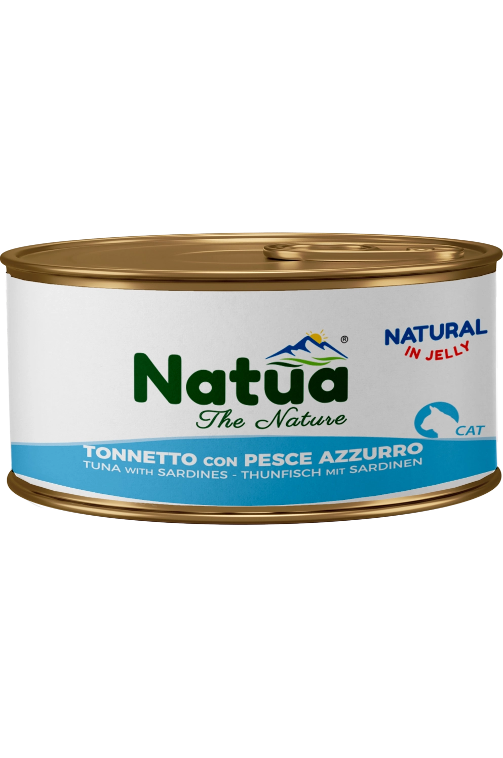 Natua jelly cat tuna with sardines 85 g