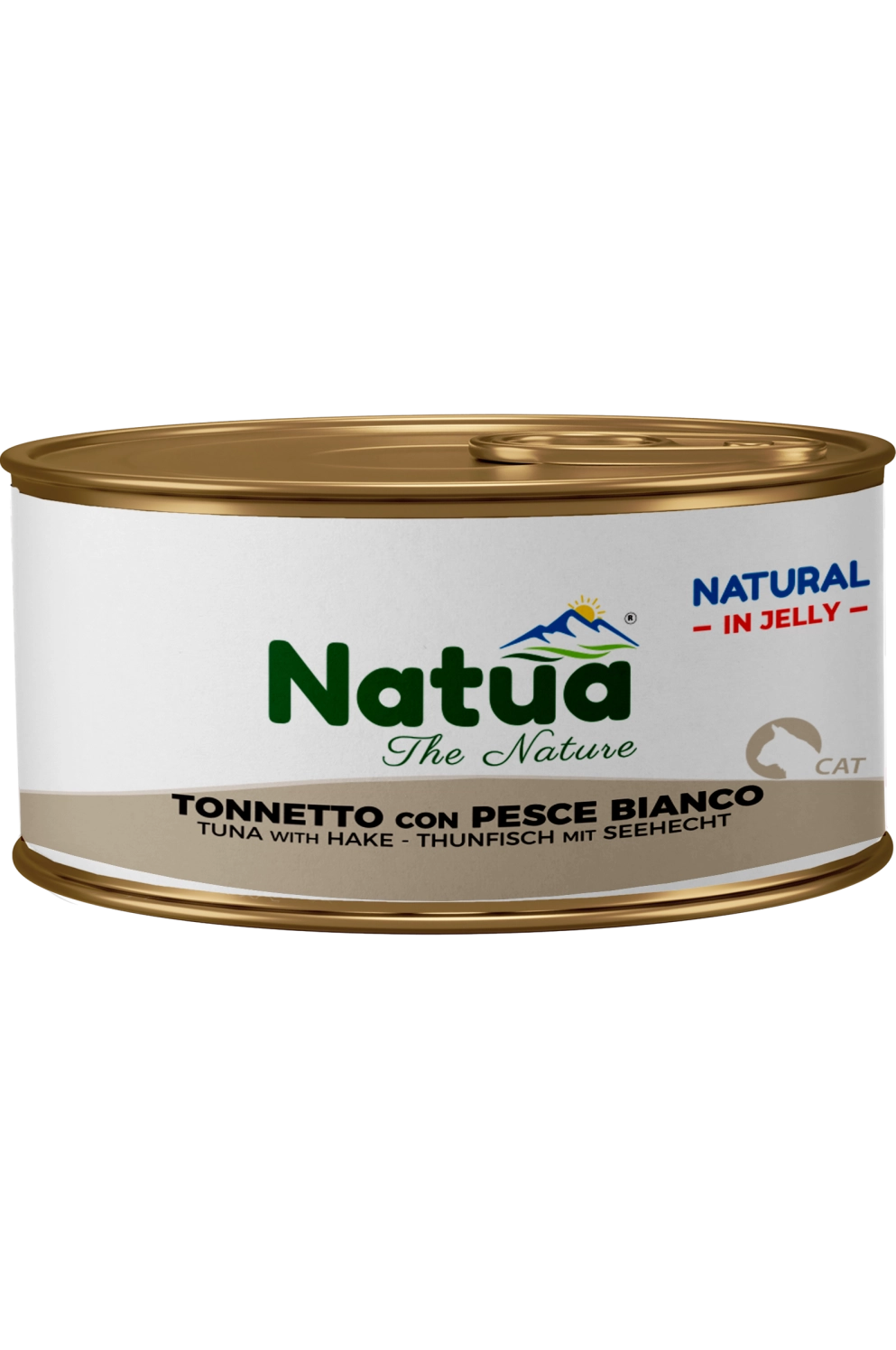 Natua jelly cat tuna with white fish 85 g
