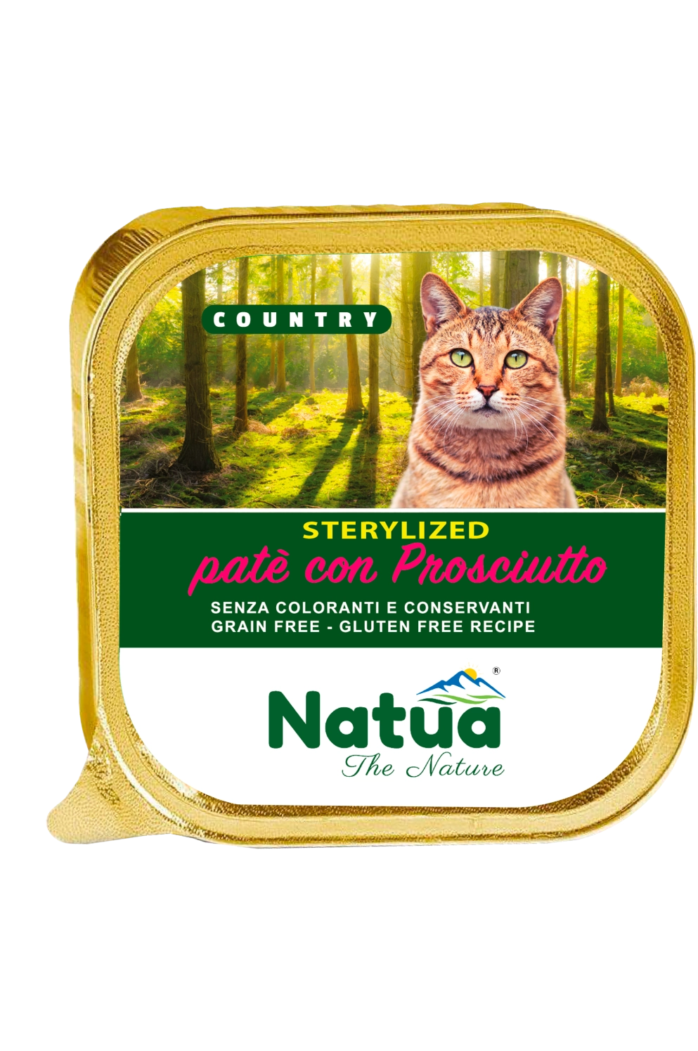 Natua Cat Country Sterilized ham 100 g